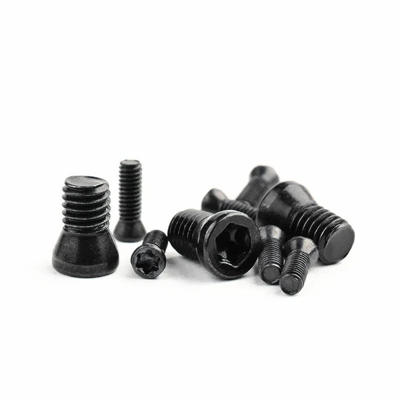 50pcs Cutter Arbor Screw 10 Alloy Steel Torx Screws for CNC Turning Tools/Plug-ins M2 M2.2 M2.5 M3 M3.5 M4