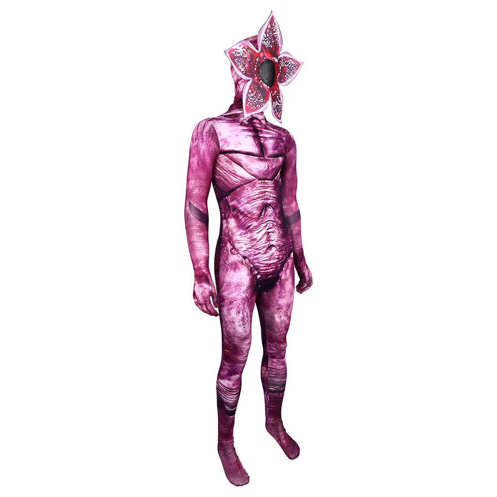 Cannibal Flower Halloween Horror Costume Cosplay Pantaloni attillati Costume Festa Carnevale Anime Set Cos Ragazzi Ragazze Novità Abbigliamento