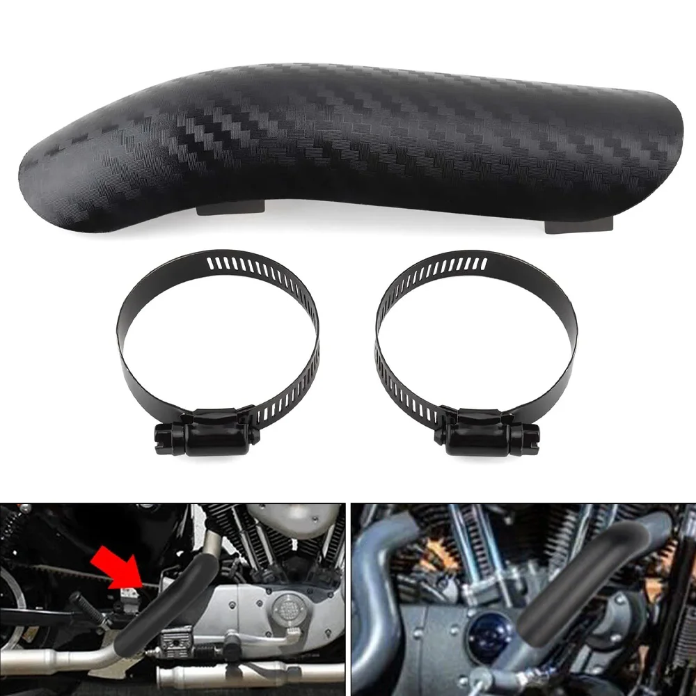 

Universal Motorcycle Exhaust Pipe Heat Shield Cover Muffler Protector Guard For Yamaha R1 R6 MT09 For Kawasaki Ninja For Honda