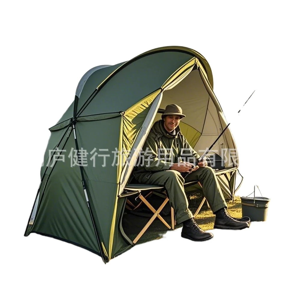 

Single Person Cycling Tent for Bicycle Camping Fishing Outdoor Storage Tent without Cot Portable Lightweight Waterproof