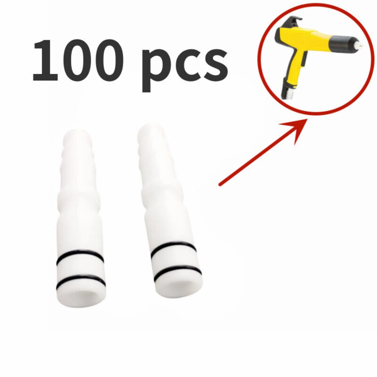 

100 PCS Hose Connector 2322761 For Wagner PEM X1 Powder Coating Spare Parts