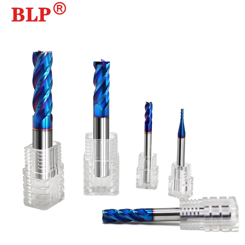 Milling Cutter Alloy Coating Tungsten Steel Tool Cnc Maching Hrc70 End Mill Azzkor Top  Milling Cutter Kit Milling Machine Tools