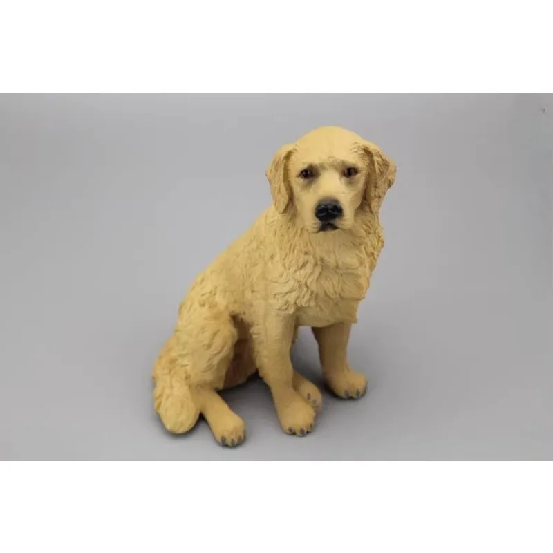 1/6 Scale Simulated Animal Model Golden Retriever Dog Thin Doberman Pinscher Model for 12'' Action Figures Body Accessory