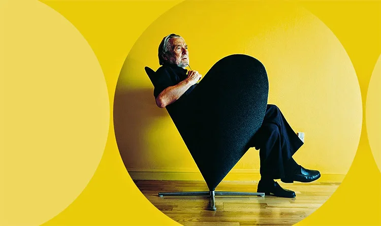 Living Room Single Chair Hotel Lobby High-end Reception Heart Cone Chair