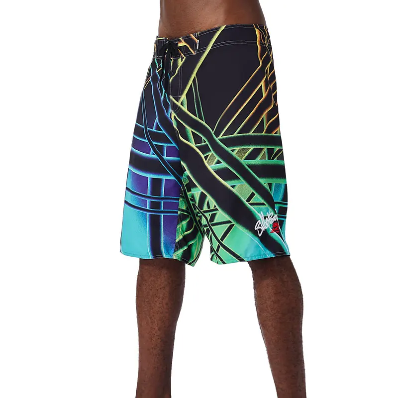 New beach shorts men\'s swimsuit Bermuda Quick Dry trunks men\'s board running shorts Surf sweatpants swimsuit Nickel pants