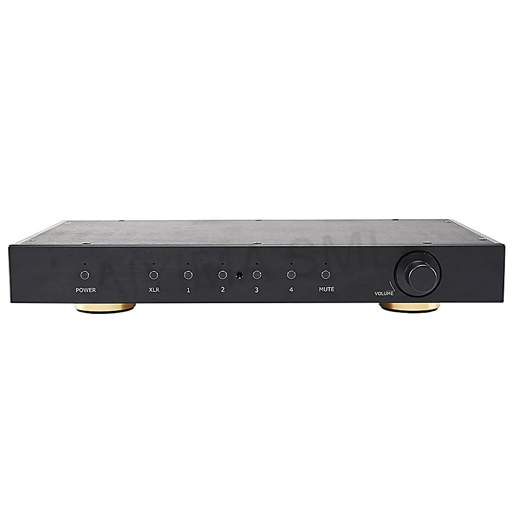 AIYIMA SMSL A90 Preamp Refer BP26 Circuit Fully Balanced Preamp Single-Ended Remote Control Preamplifier HIFI Amplifier Audio