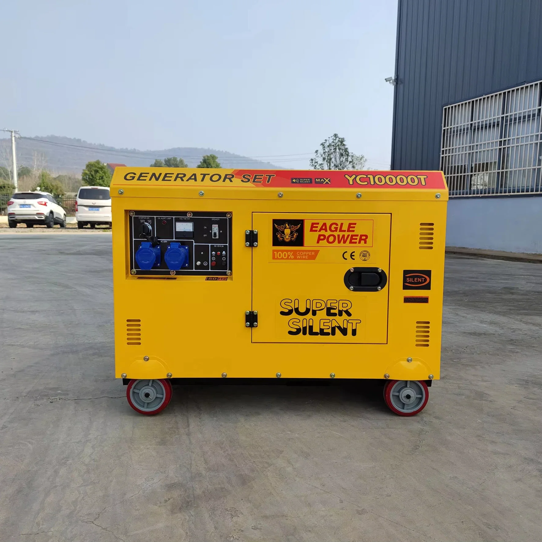 8KW 10KVA Small AC Silent Portable Diesel Generator