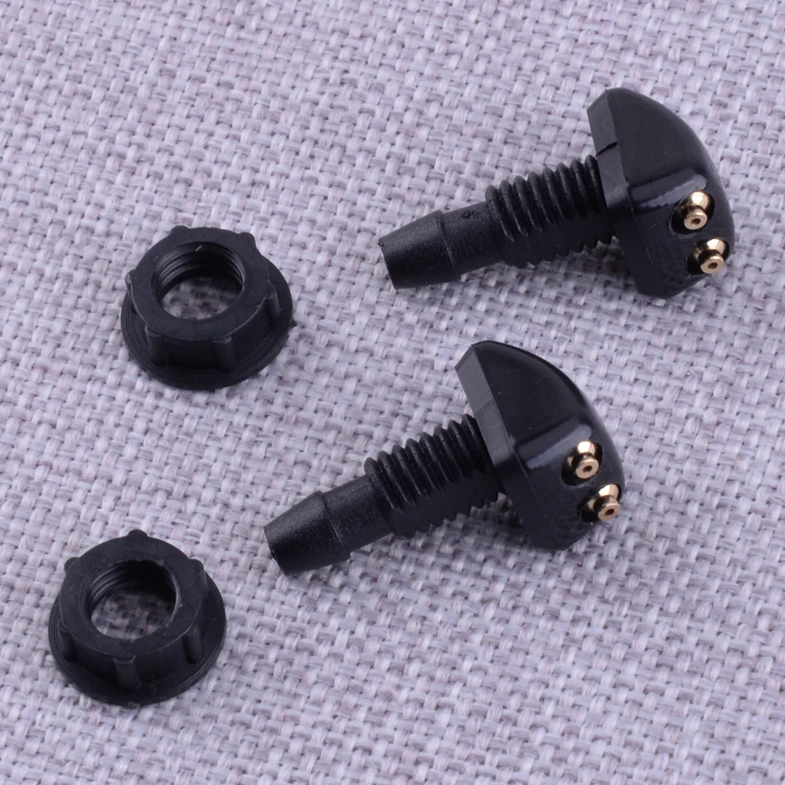 

2 шт., автомобильный передний левый и правый двойной отверстий, стеклоочиститель, омыватель воды, насадка для распыления воды, регулируемая универсальная