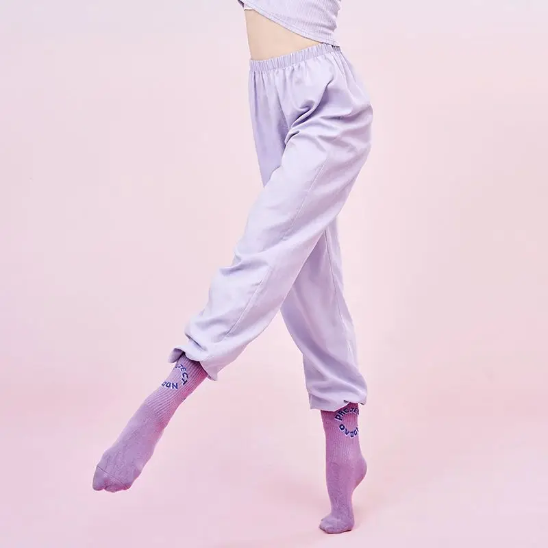 

Танцевальные брюки, одежда для современных танцев, танцевальная одежда, женский классический танец, зауженный костюм, брюки-морковка для девочек