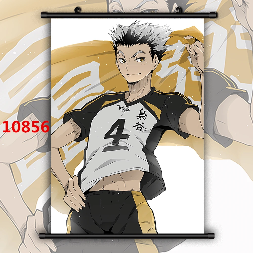 Canvas Panting Poster Character Haikyuu!! Banner Flag Anime Wall Art Poster And Prints Living Room Decoration Home Decor Modern