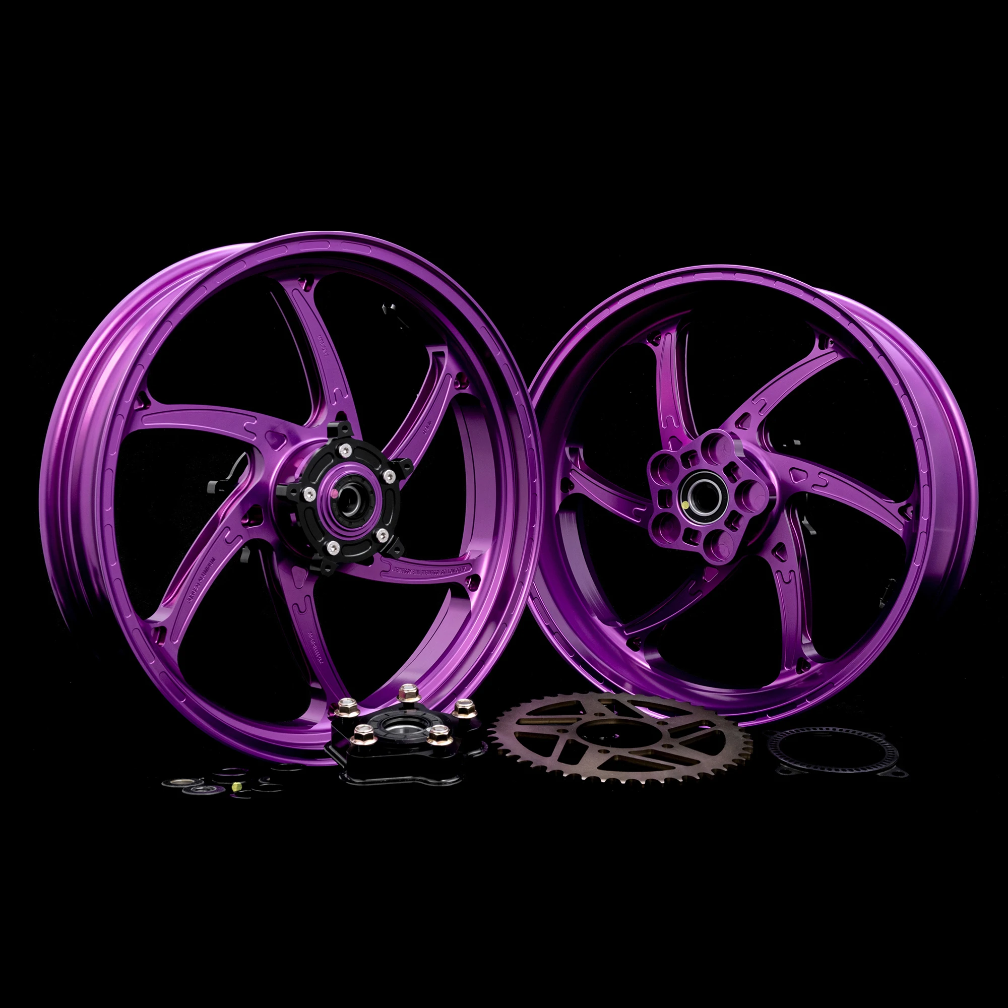 

Motorcycle Aluminum Alloy Wheels & Rims Hub Forged Retrofit/Upgrade 12-23 Inches