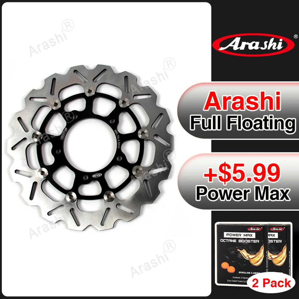 

Arashi 1PCS 310mm Motorcycle CNC Floating Front Brake Disk Disc Rotor Parts For SUZUKI VZR1800T BOULEVARD M109R INTRUDER 1800