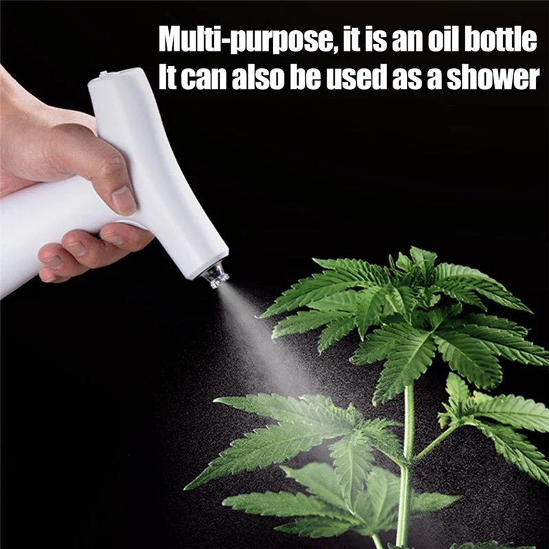 

AONEQ-Электрический диспенсер для бутылок оливкового масла, USB перезаряжаемый масляный горшок, подходит для барбекю, кухонного масла