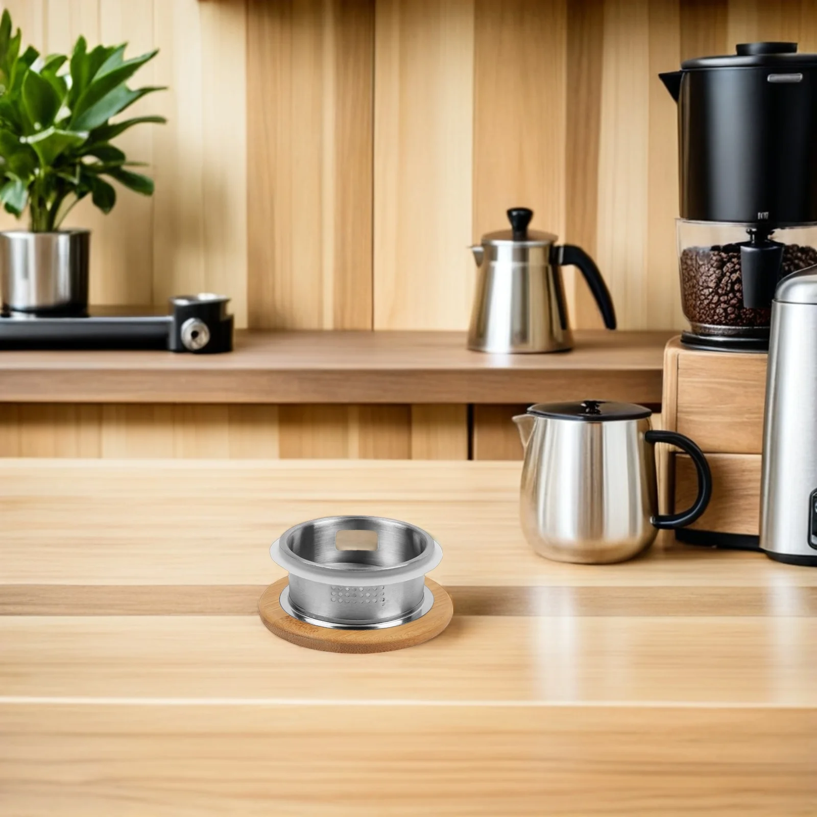 

Крышка из нержавеющей стали для чайника, кувшина для воды, сменная крышка фильтра, двойной носик, заварочный чайник с гладкими краями