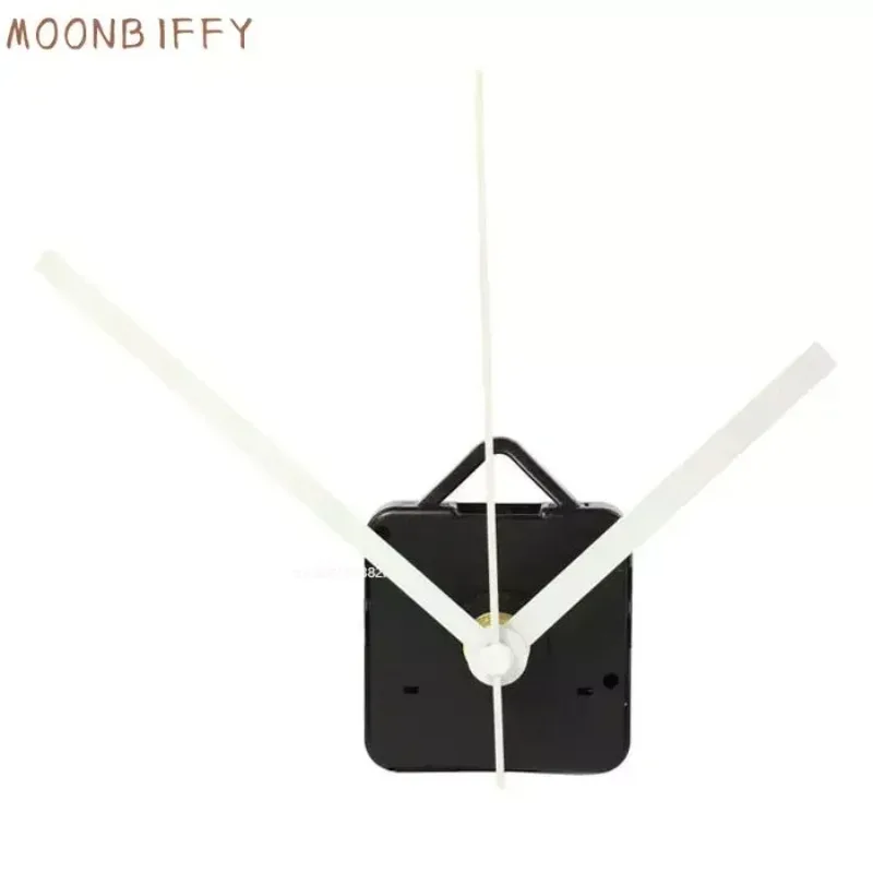 1 Set Silent Large Wall Clock Quartz Clock Movement Mechanism DIY Repair Parts+Hands Watch Wall Clock Movement Jump Second Sound