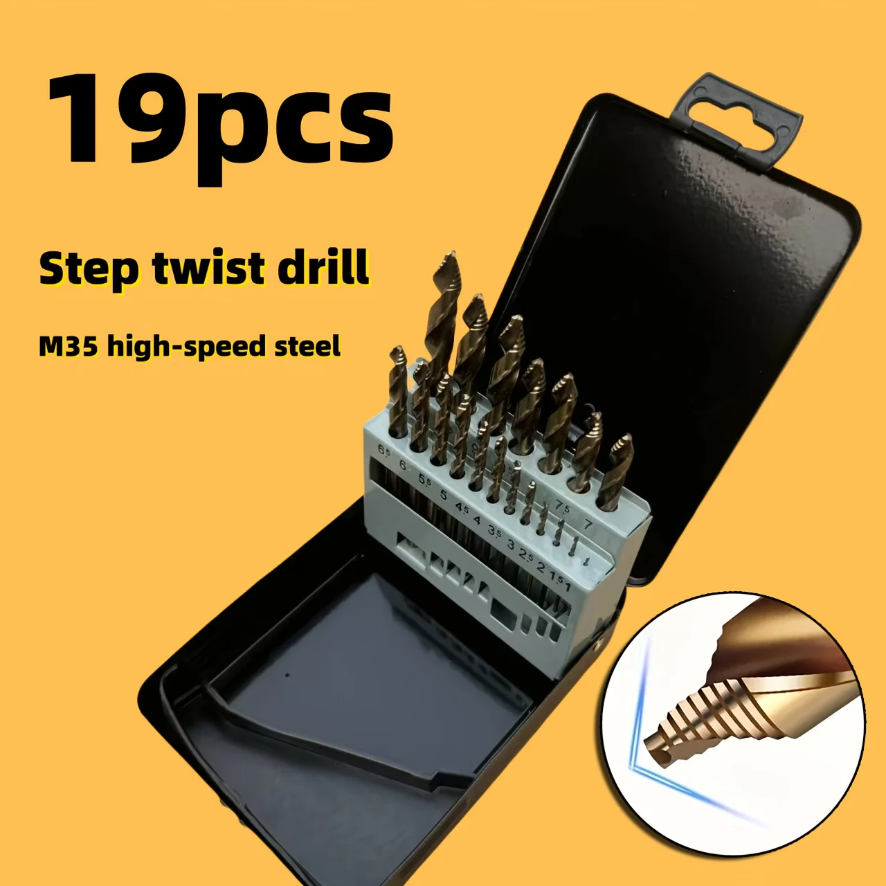 19-Piece Hss Step D…