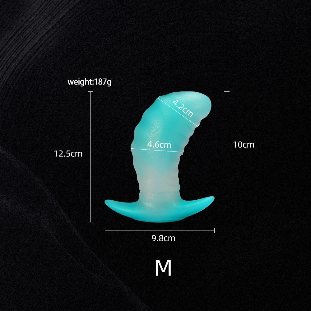 Comfortable Silicone Anal Plug Soft Anal Dilatation Sex Toy_voghion.com