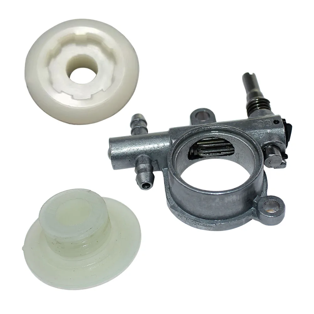مضخة زيت مع دودة عاصي تناسب المنشار Husqvarna T425 T435 439 RedMax GZ360 GZ3500 GZ3500T Jonsered CS2125T CS2136T