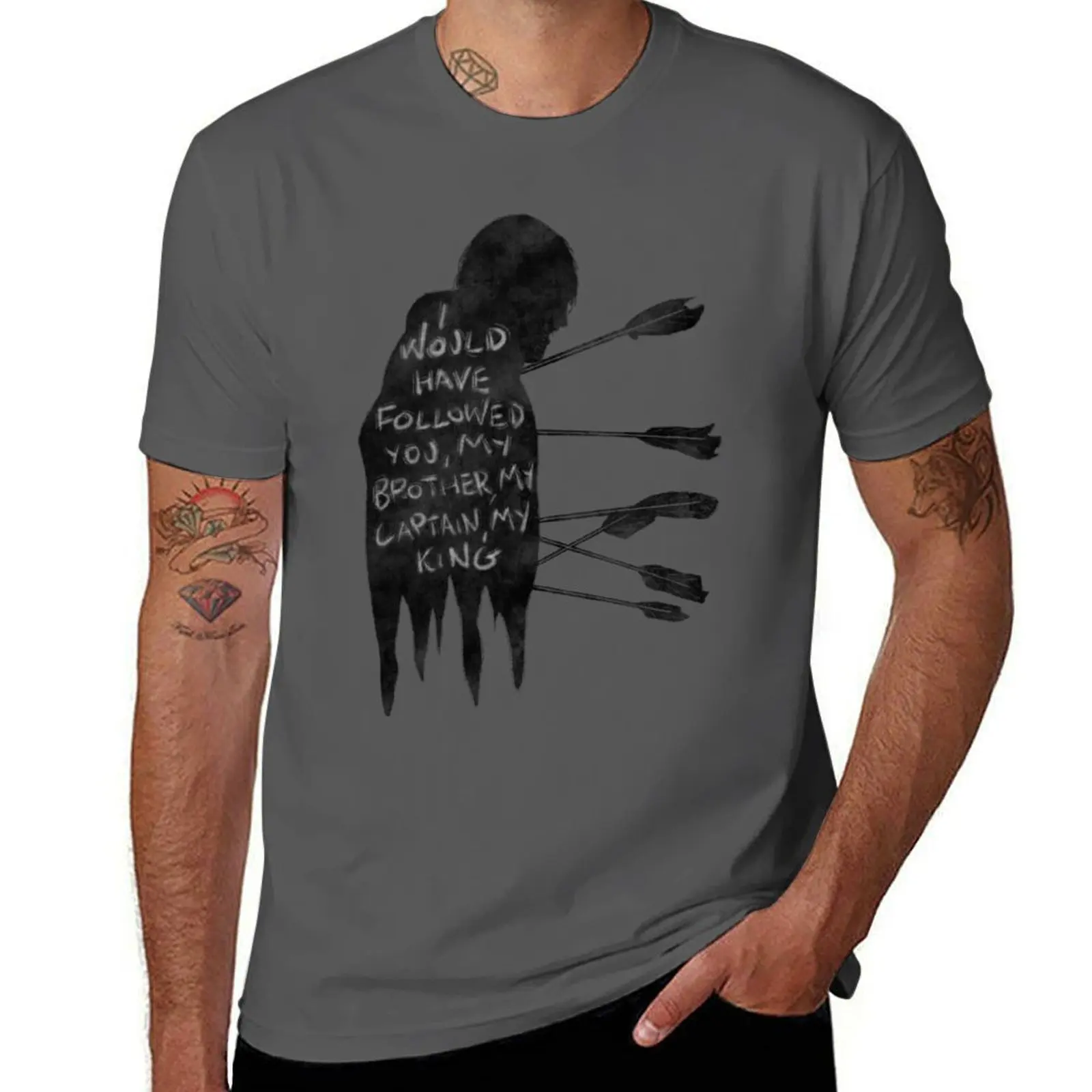 Boromir My Brother, My Captain, My King White T-Shirt Performance Dry Fit T-Shirt