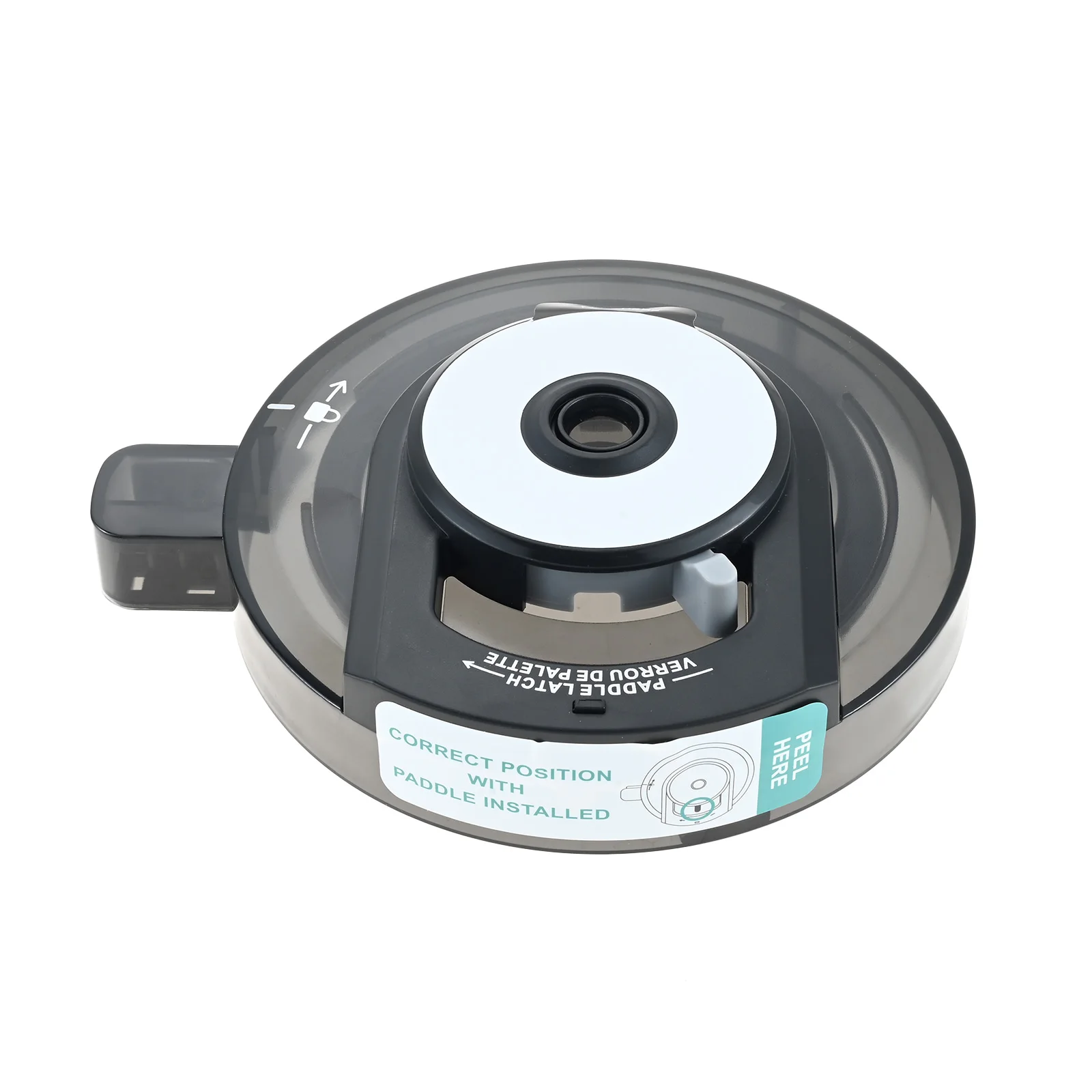 NC301 Ice Cream Maker Outer Bowl Lid Replacement for Ninja NC299AMZ NC300 NC201 NC101 Series(Not for NC500 series,NO Paddle)
