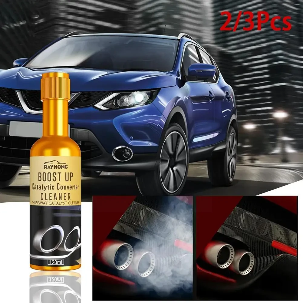 120ML Car Catalytic Converter Cleaners Automotive Catalytic Converter Universal Gasoline Car Catalyst Engine Booster Cleaner