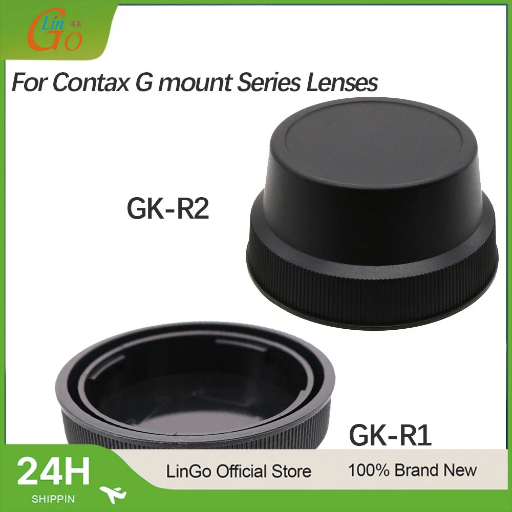 Tapa trasera de lente GK-R1/GK-R2, Protector de plástico antipolvo para lentes de la serie Contax G Mount G16 G21 G28 G35 G45 G90