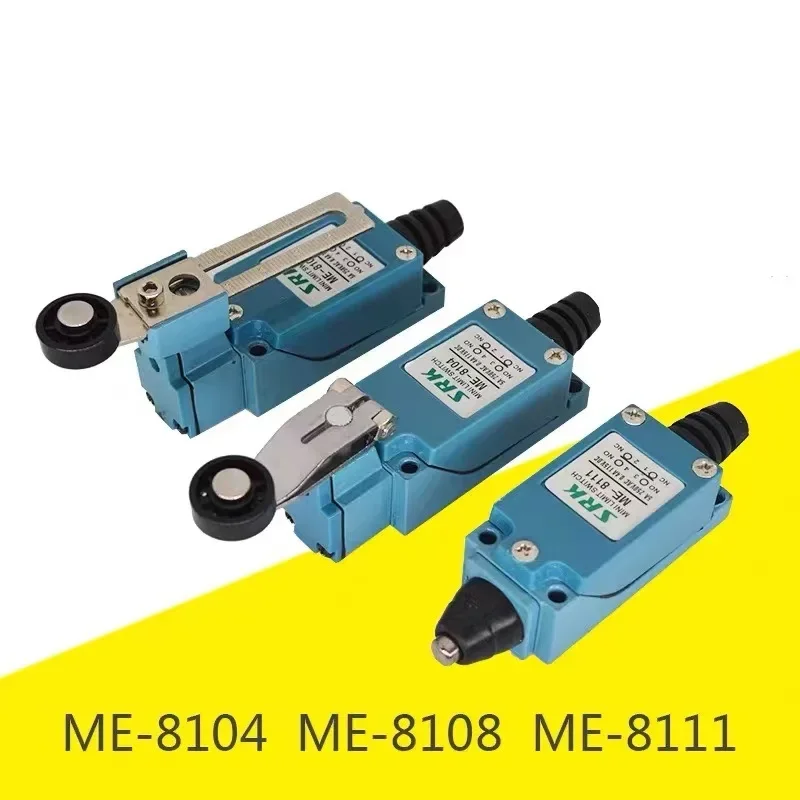 High Quality Silver Contact ME ME-8108 Limit Switch Rotary Adjustable Roller 8108 5A NO NC 8104 8107 8111 8112 8122 8166 9101