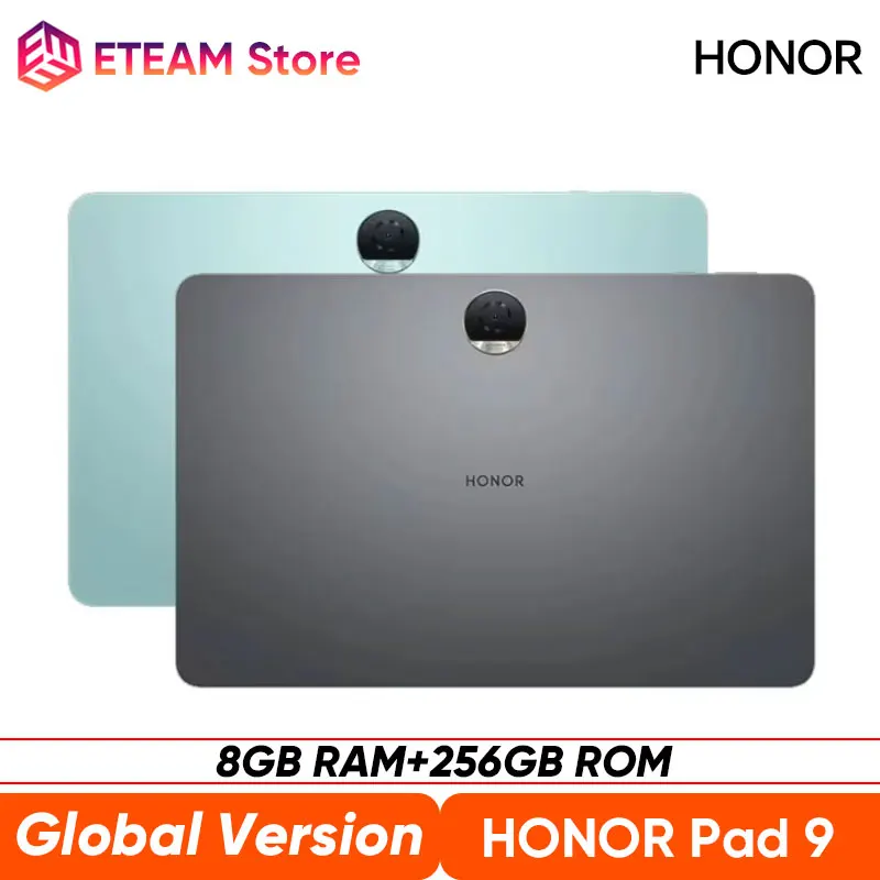 New Original Global Version HONOR Pad 9 Snapdragon 6 Gen 1 Android 13 Magic OS 7.2 12.1