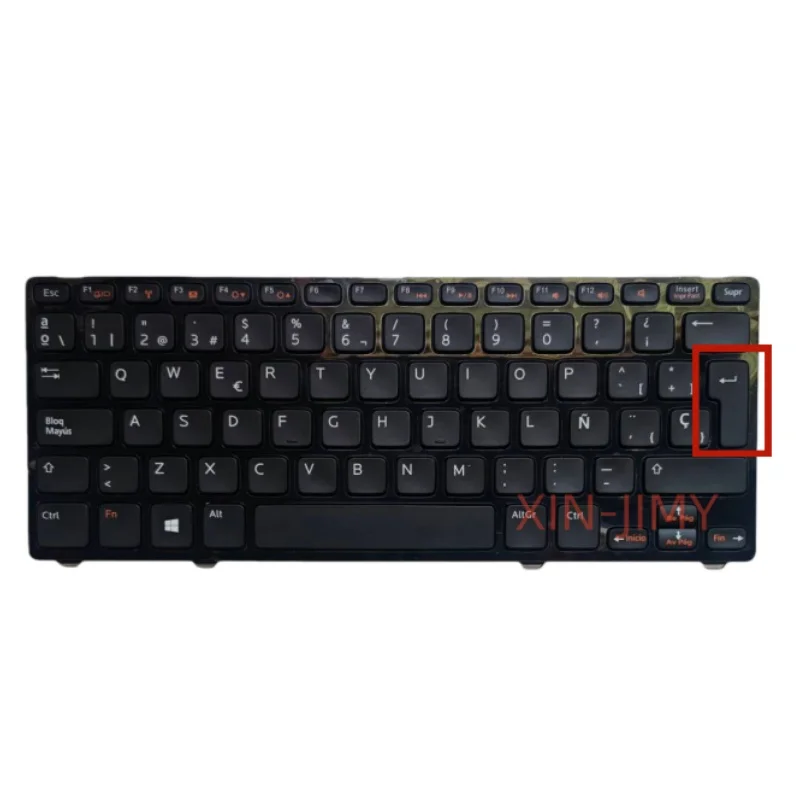 Spanish Laptop Keyboard For Dell 5423 14z-5423 1618l 13Z-5323 5323 3360 V3360 Without backlight