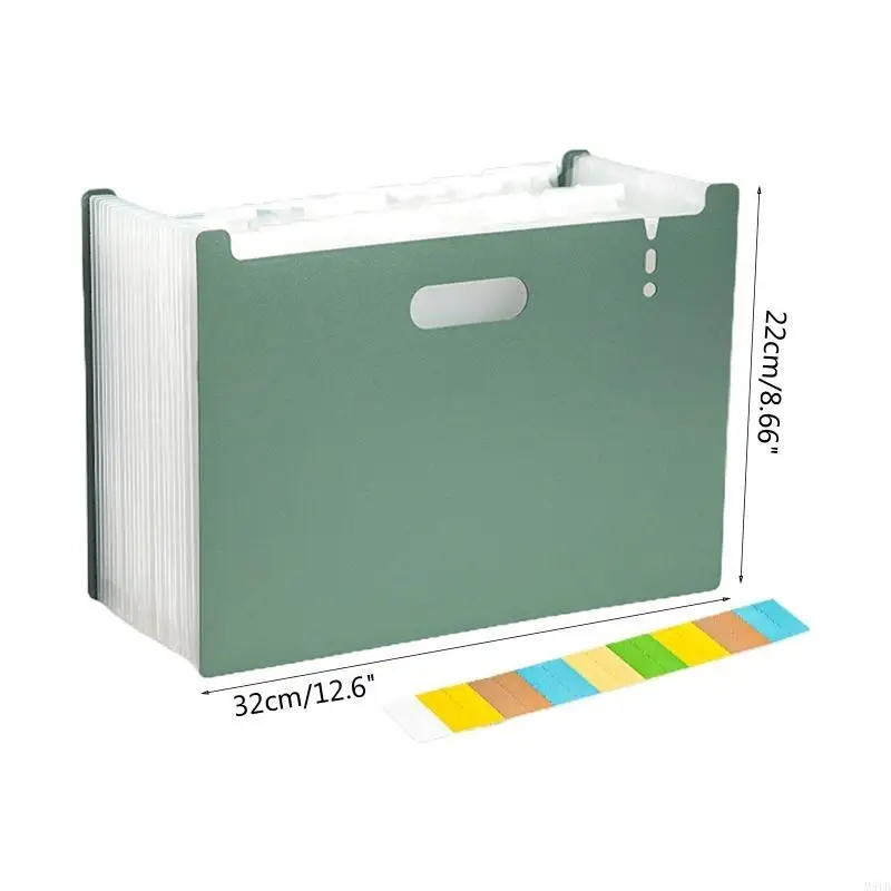 M5TB Memperluas File Folder Folder Accorder 13-Layer Folder Dokumen Tahan Air