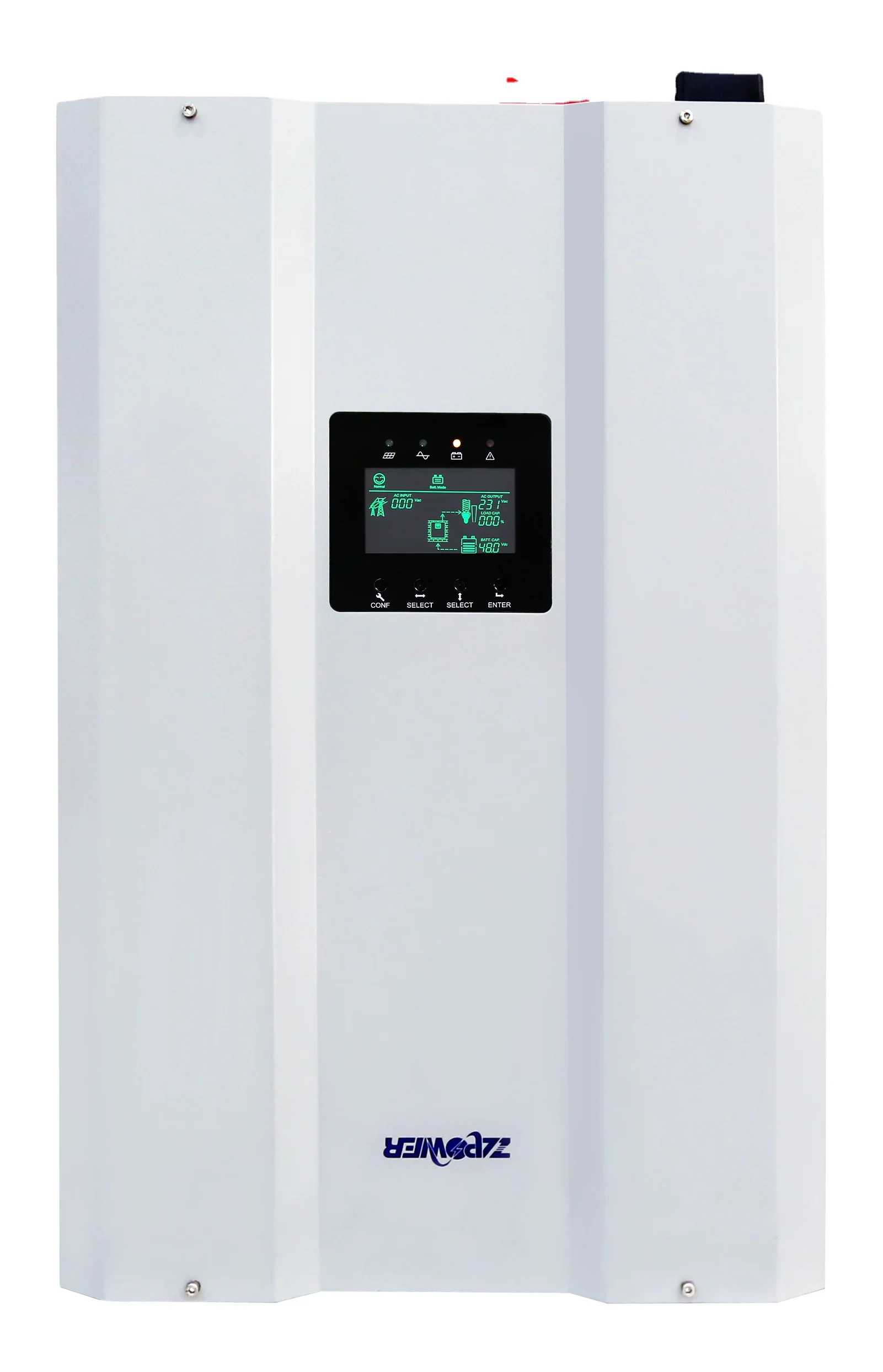 120/240vac 48vdc 8kw Split Fase 110/220vac Hybride Zonne-Energie Omvormer Met 60a Mppt Zonne-Energie Controller