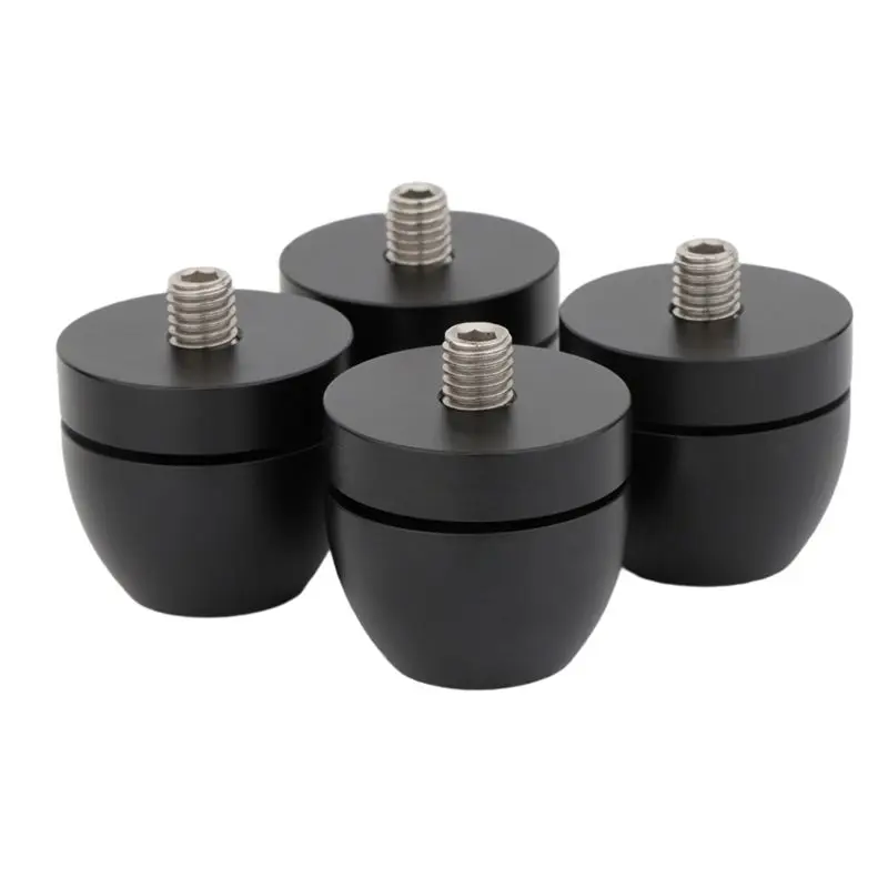 

Аудиоусилитель X12A-HIFI: Амортизирующие ножки-шипы FE Ball для шасси, с винтами M8, 4 шт.