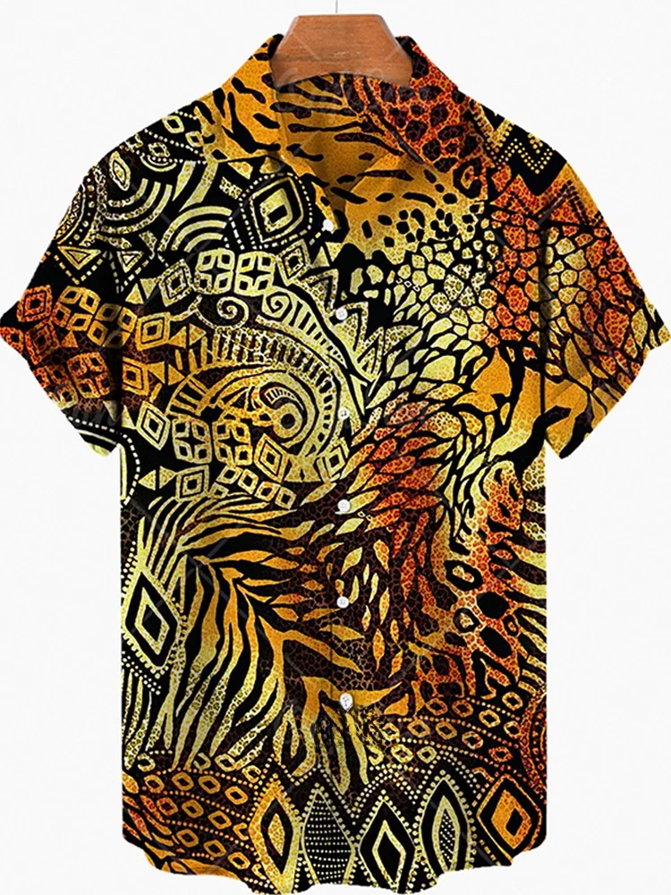 

Мужской повседневный удобный легкий топ с принтом ort Sve irt Loose Fit Summer Faion Youthful Print Design