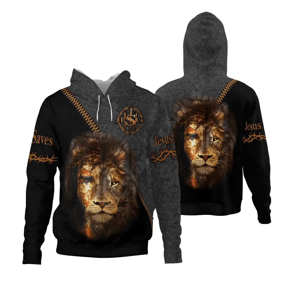 Plstar Cosmos Mens Voor Vrouwen Jezus Is Mijn Heiland Christian Christus Jezus God 3D Gedrukt Hoodies Casual Hoodies Streetwear