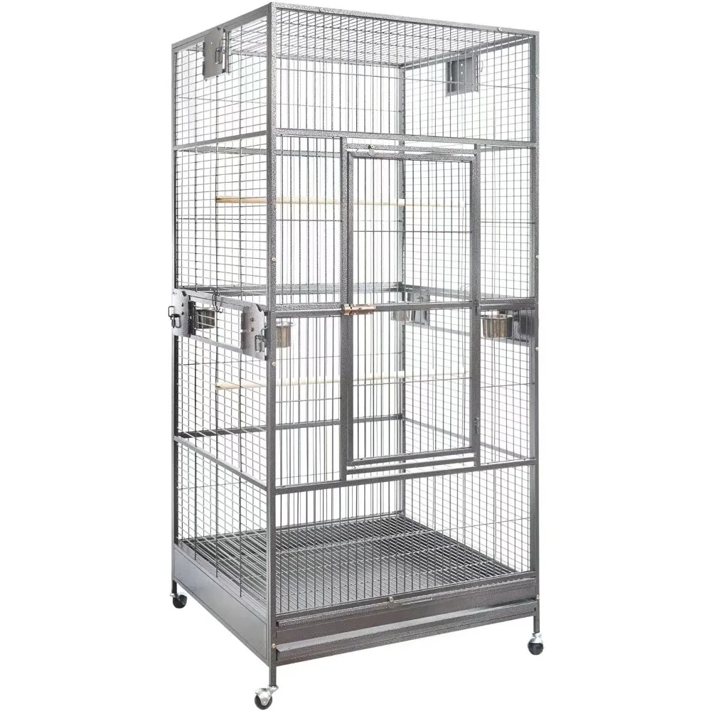 

Large Bird Flight Cage Parrot Aviary H80xw35.5xd35.5