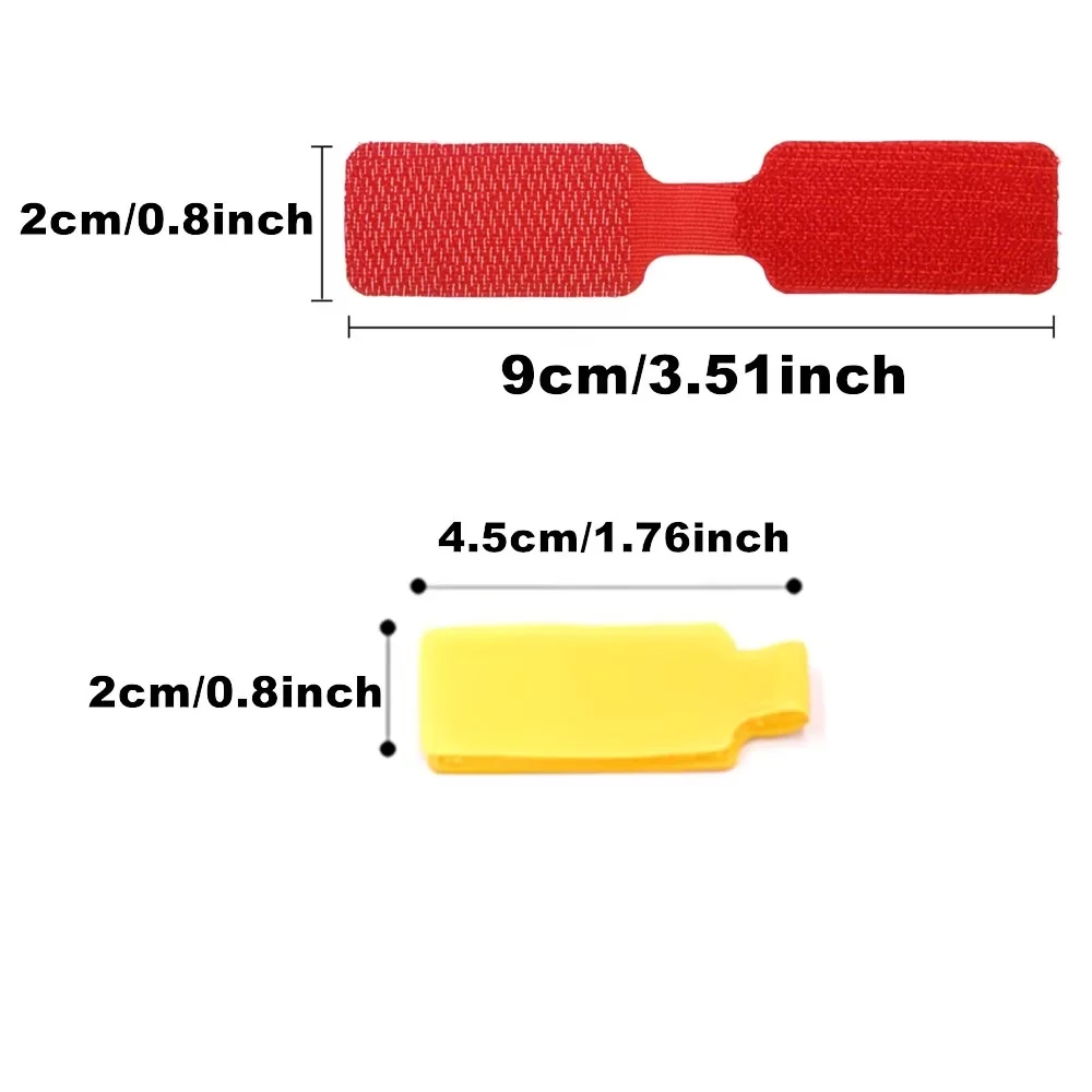 Colorful Cable Ties with Writable Function - Durable Cable Labels for Organizing and Identifying