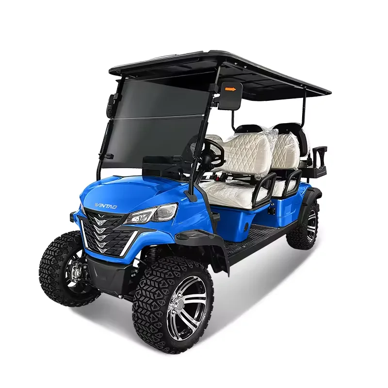 

Customization Street Legal Electric Golf Carts 4 6 Seater Battery Operated Golf Buggies Cart