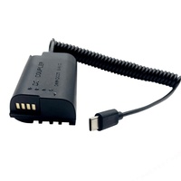 USB-C DMW-DCC17 DMW-BLK22 Dummy Battery PD 20W Power Adapter For Panasonic Lumix G9 DC-S5K DC-S5 GH5S GH5 II GH6 Camera Charger