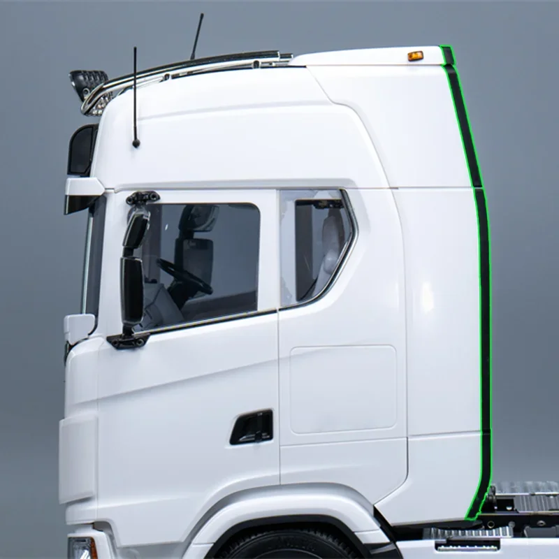 1/14 Tamiya RC 덤프 트럭 SCANIA 770S 6X4 56368 8X4 56371 자동차 액세서리용 시뮬레이션 테일 엣지 스트립 플랜지 수정