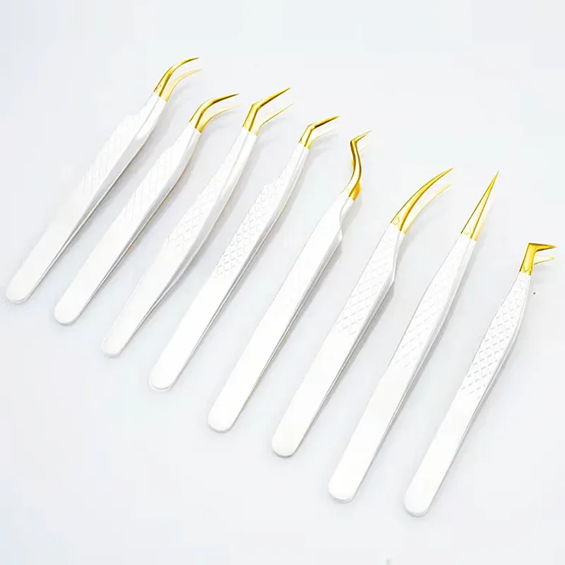 1PC Ciglia Finte Estensione Ciglia Pinzette Mega volume Visone Fare Ventole Boot Isolamento Pinze Clip per unghie Strumenti di trucco di bellezza