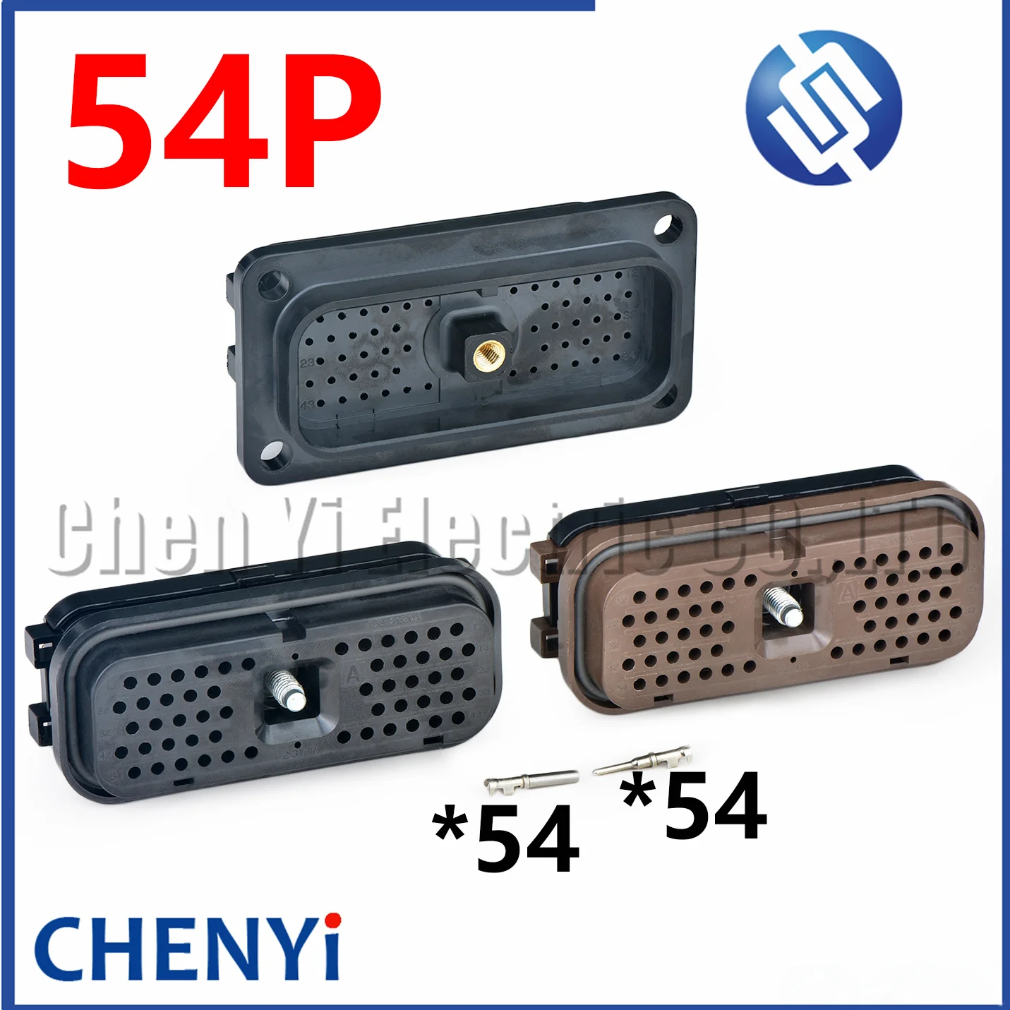 

54-контактный автоматический водонепроницаемый разъем для подключения экскаватора CAT Carter, компьютерная версия, вилка 153-2630 153-2620 163-6637 E320C E320D