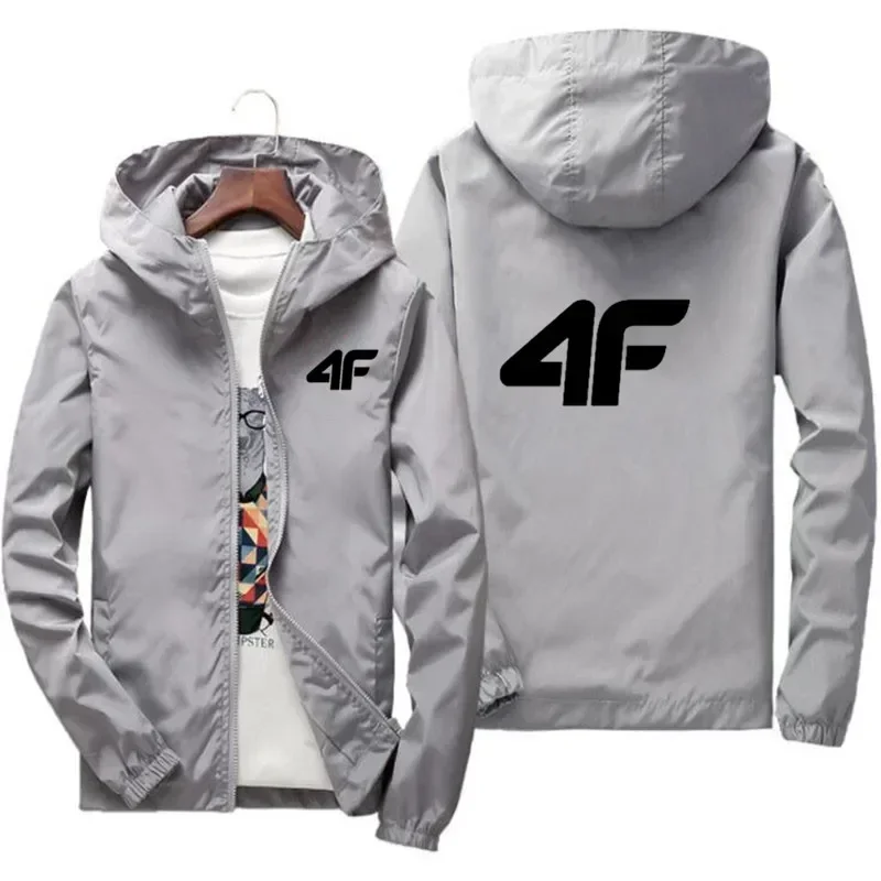 سترات رياضية عصرية جديدة لعام 2025، ملابس رجالية، سترات مقاومة للرياح للربيع والخريف، معاطف رجالية، سترات بغطاء للرأس غير رسمية