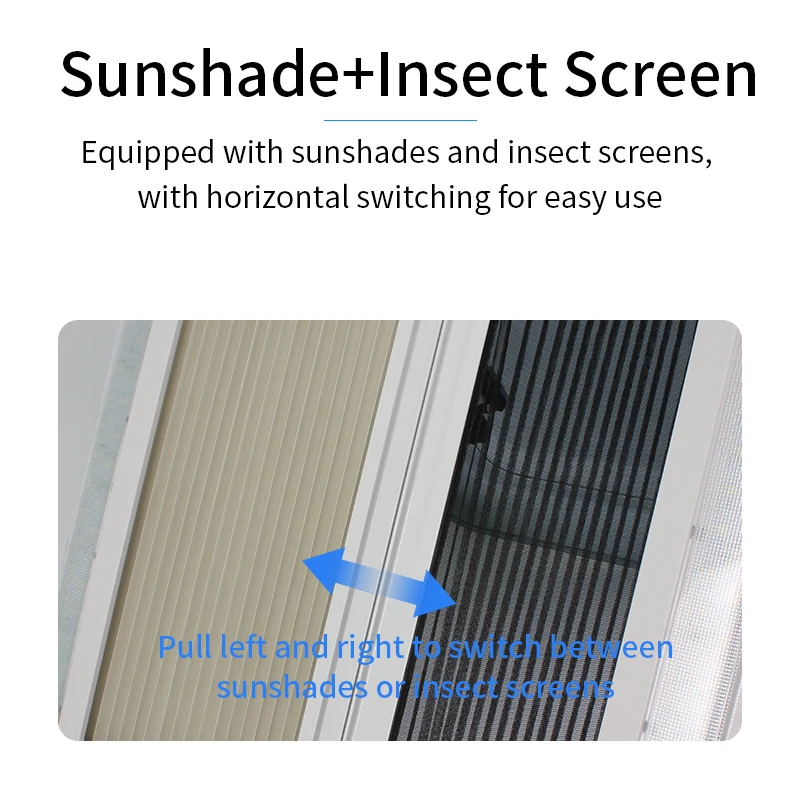 TYTXRV Akcesoria do kamperów Okno do kampera 500*500mm z oświetleniem LED 12V, moskitierą i roletą, aluminiowa rama, okno dachowe