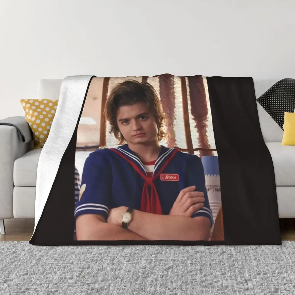 

Joe Keery Throw Blanket Beautifuls Custom Blankets