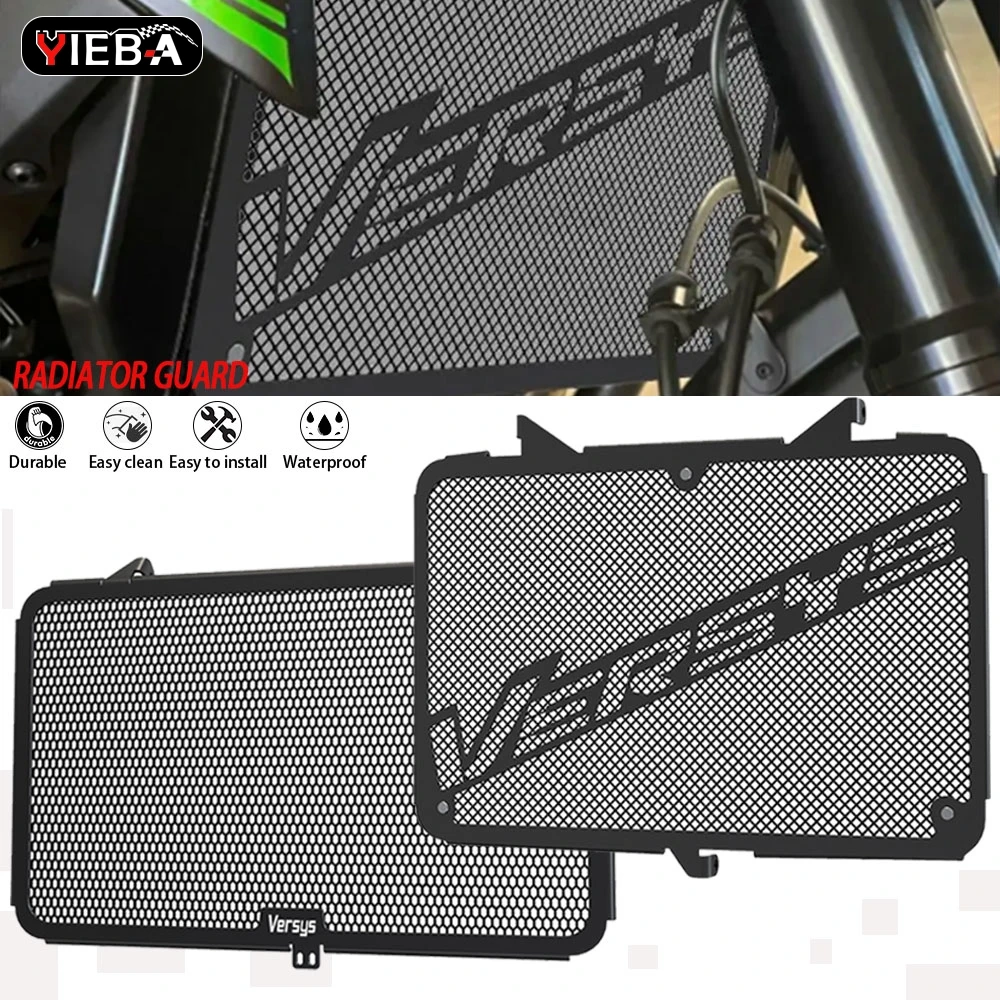 

For Kawasaki Z750 Z750R Z750S Z800 Z1000 Z1000R Z1000SX Ninja 1000 Versys 1000 Motorcycle Radiator Guard Grille Cover Protector