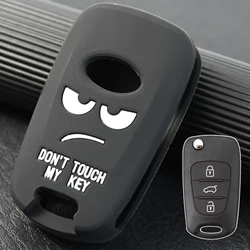 3 Button Silicone Key Ring Case Cover Shell Holder For Kia Rio Venga Sorento Ceed Sportage Soul Optima Picanto 2009 2010 2011