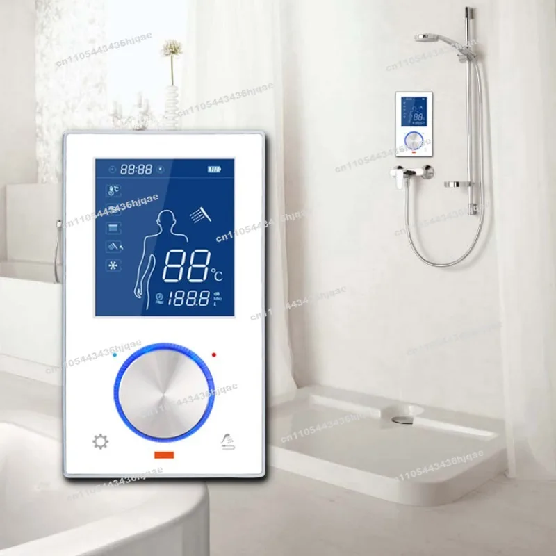 Thermostatic Valve, Electronic Thermostatic Valve Concealed, High-end Digital Electronic Mixing