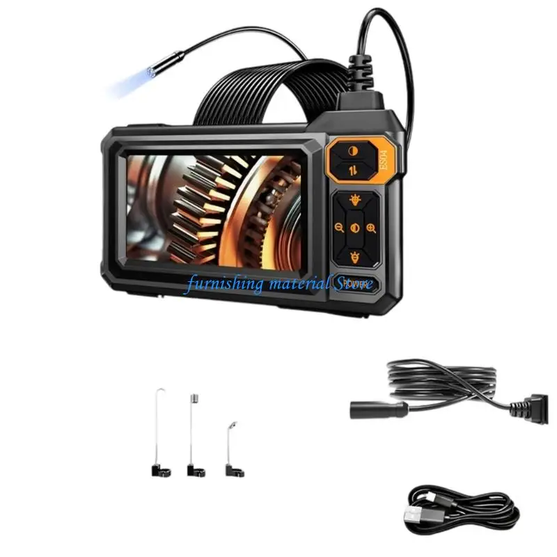 

Y5GD High Resolution Borescope Camera Waterproof IP67 8LED Light For Car Repair Pipe Detection And Home Appliance Inspection