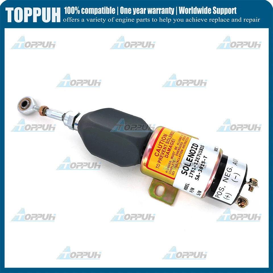 

12 В SA-3815-T 1751-12E7U1B1S 12 В стоп-электромагнитный клапан 2 клеммы