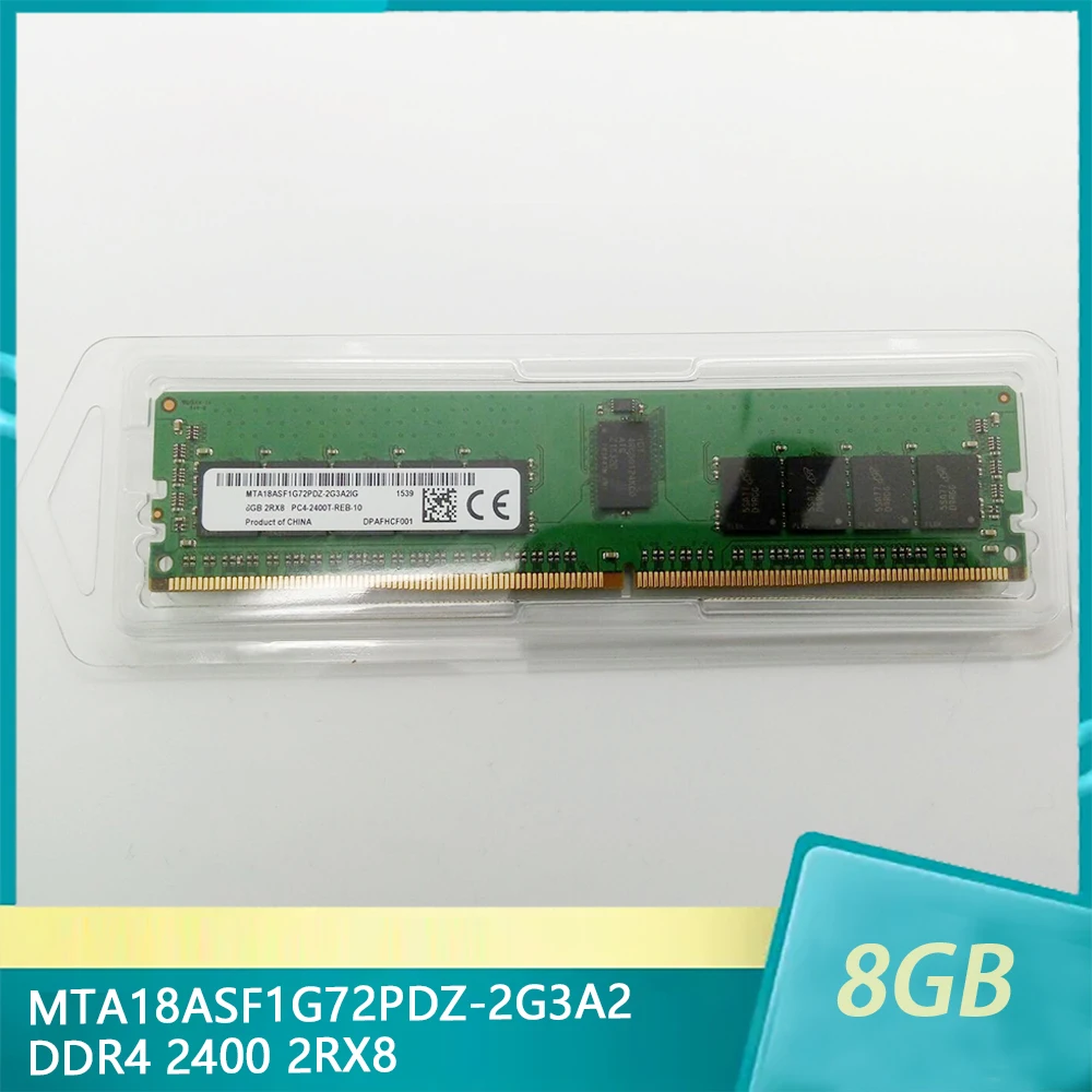 

For MT RAM 8GB 8G DDR4 2400 2RX8 ECC REG Server Memory MTA18ASF1G72PDZ-2G3A2 Fast Ship High Quality